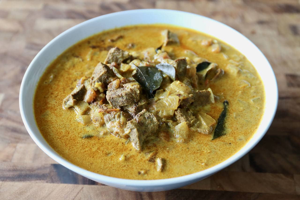 Spicy Creamy Coconut Nadan Kerala Beef Curry Recipe Dobbernationloves
