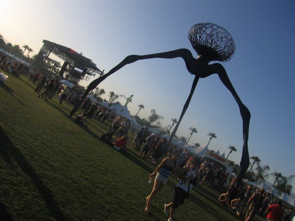 Coachella Music Festival in Palm Springs, California