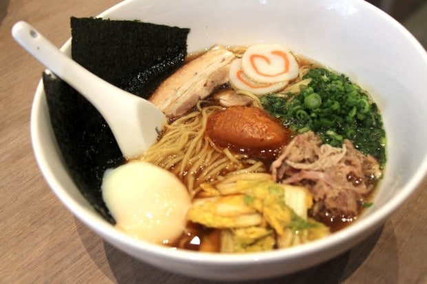 Momofuku Noodle Bar serves the best ramen in the Entertainment District.