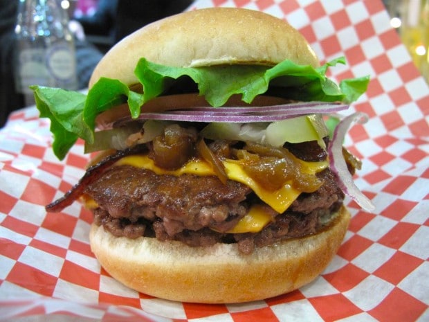 Holy Chuck Burger on St. Clair in Toronto