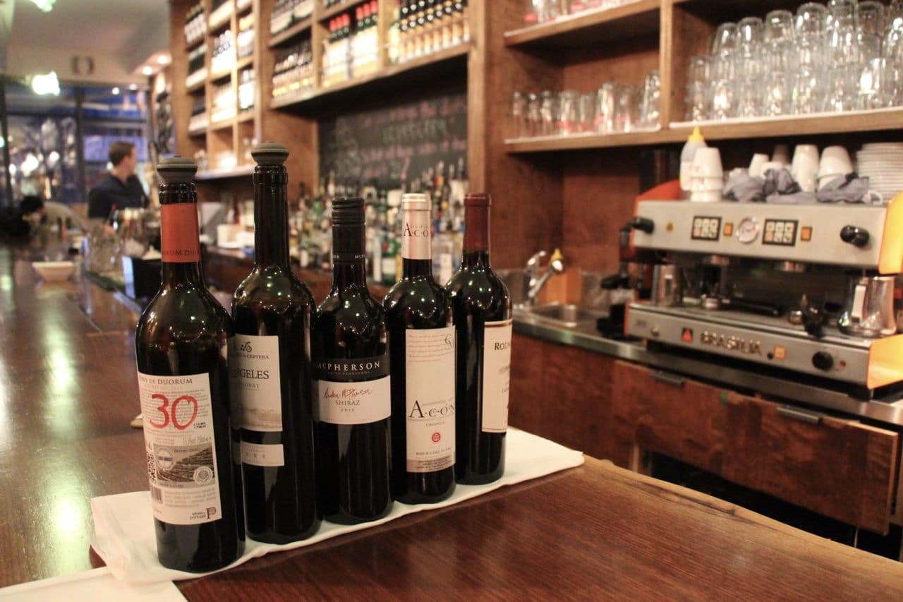 Salt Wine Bar offers craft cocktails and quality wine from Spain and Portugal.