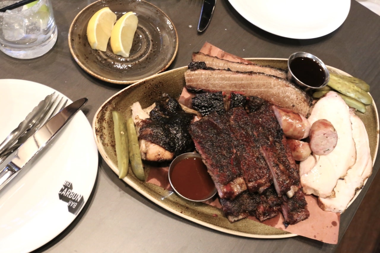 Carbon Bar Toronto's signature Pit Master Platter for two.