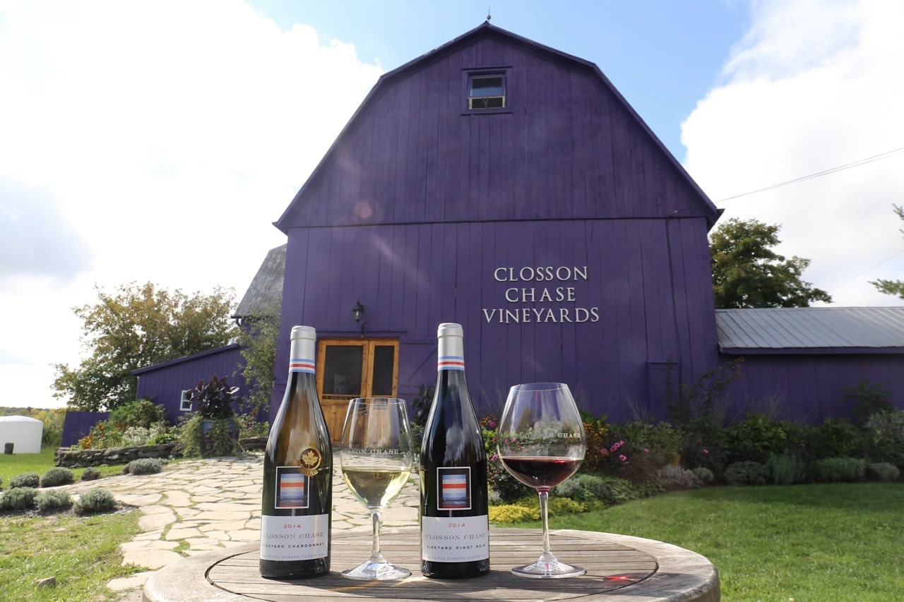 Enjoy a tour and tasting at Closson Chase Vineyards.