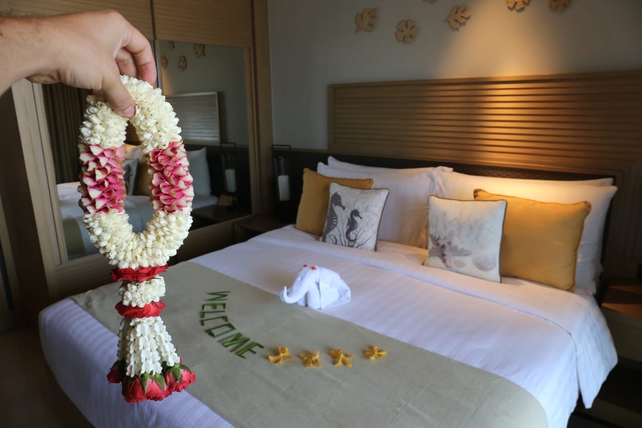 Bedroom at Amari Phuket Resort in Thailand.