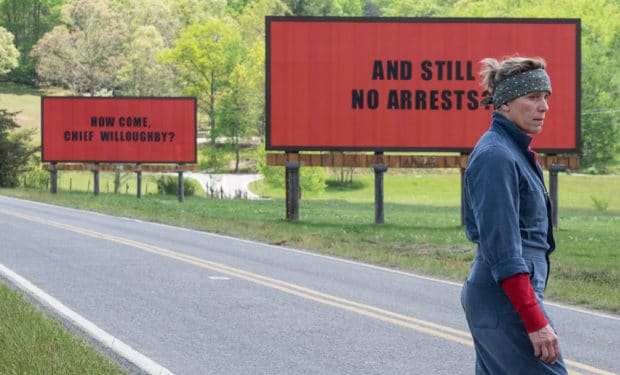 Frances McDormand Shines in Three Billboards Outside Ebbing, Missouri