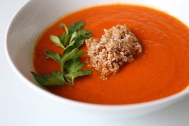 Piri Piri Carrot and Sweet Pepper is one of the most popular soups in South Africa.