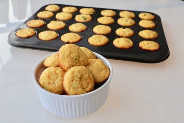Jalapeno Cheddar Cornbread Muffins Recipe