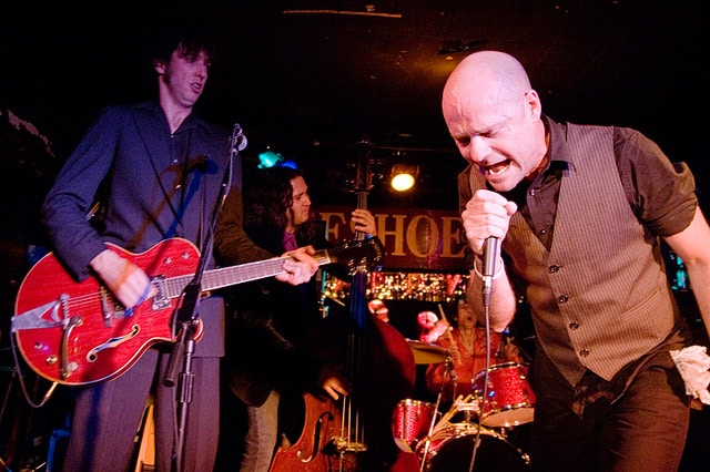 Live Music in Toronto: Gord Downie of the Tragically Hip at Horseshoe Tavern.