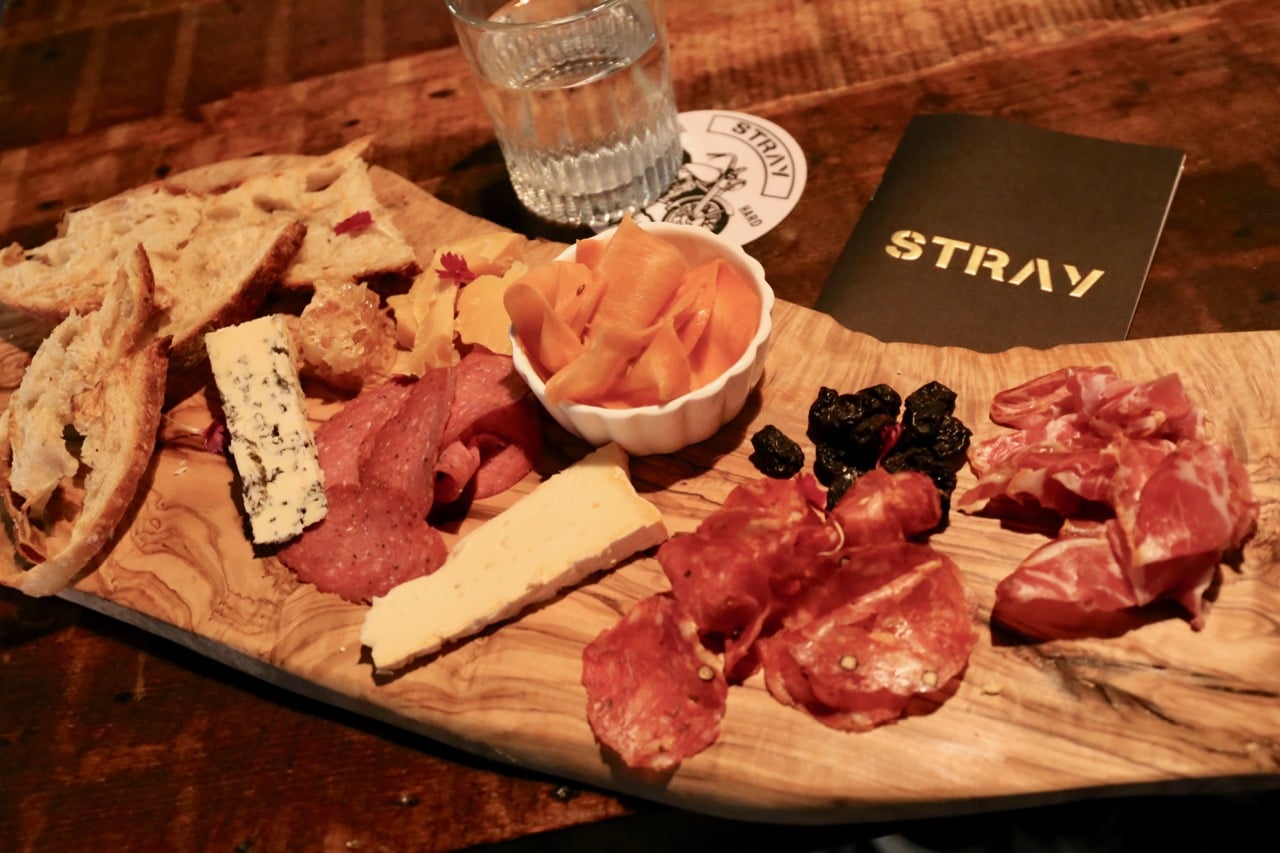 Cheese &amp; Charcuterie Board at Bar Stray in Toronto.
