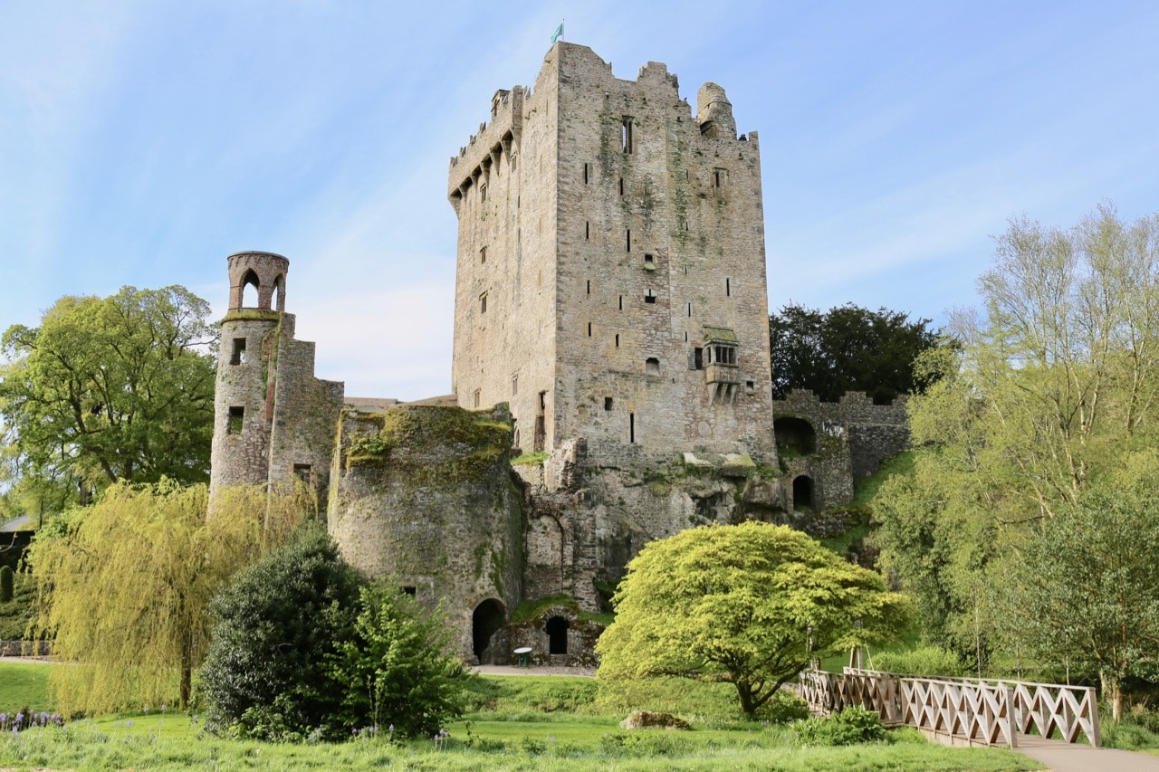 For years tourists have visited Blarney Castle to kiss its famous stone.
