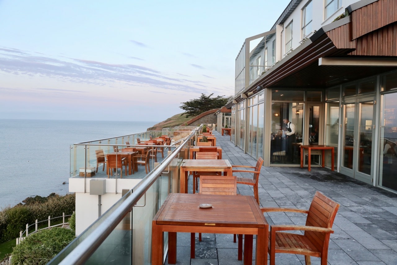 Honeymoon in Ireland: Enjoy postcard-perfect views of the sea at Cliff House Hotel.