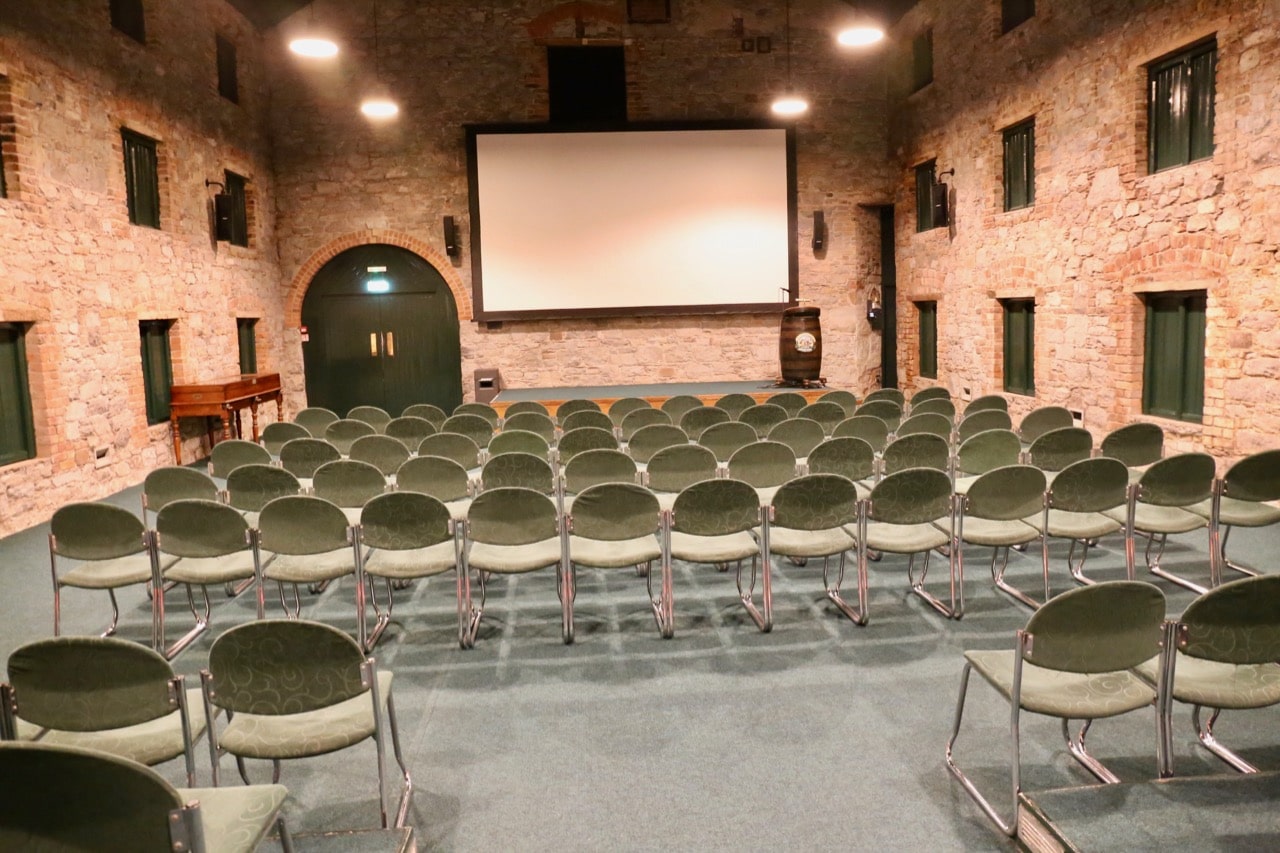 Our Jameson Distillery Tour begins in a theatre, which screens a short documentary about the history of Midleton Distillery.