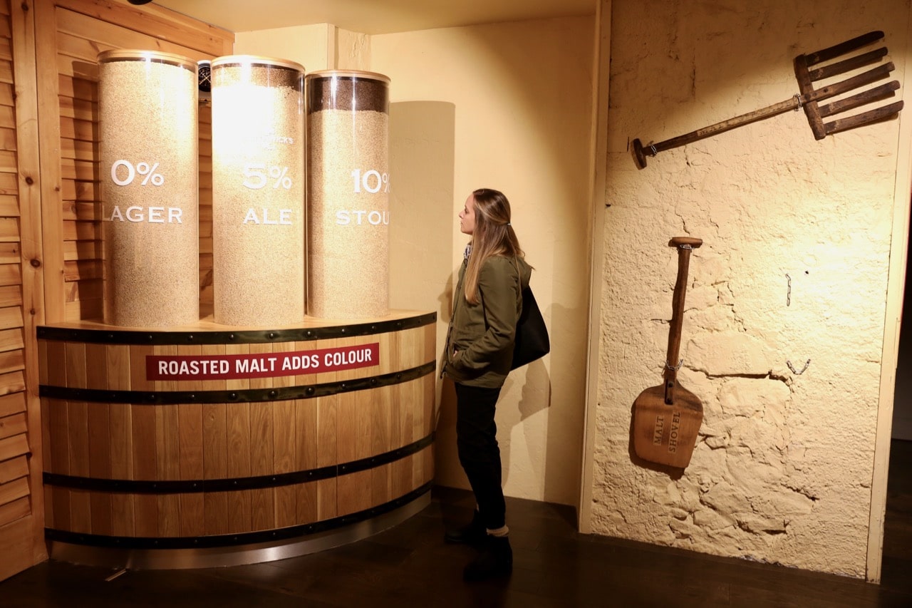 During the Smithwick's Experience visitors learn about the beer making process.
