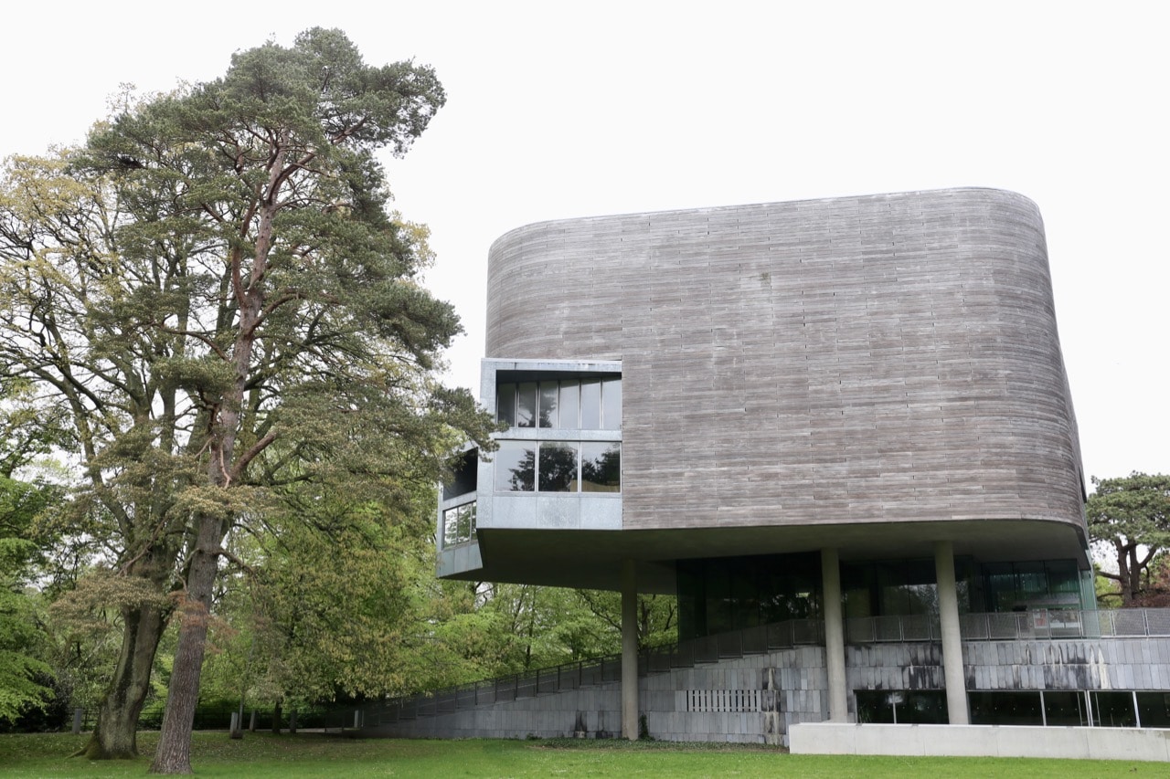Stare up at one of Ireland's modern architectural icons, The Glucksman at University College Cork.