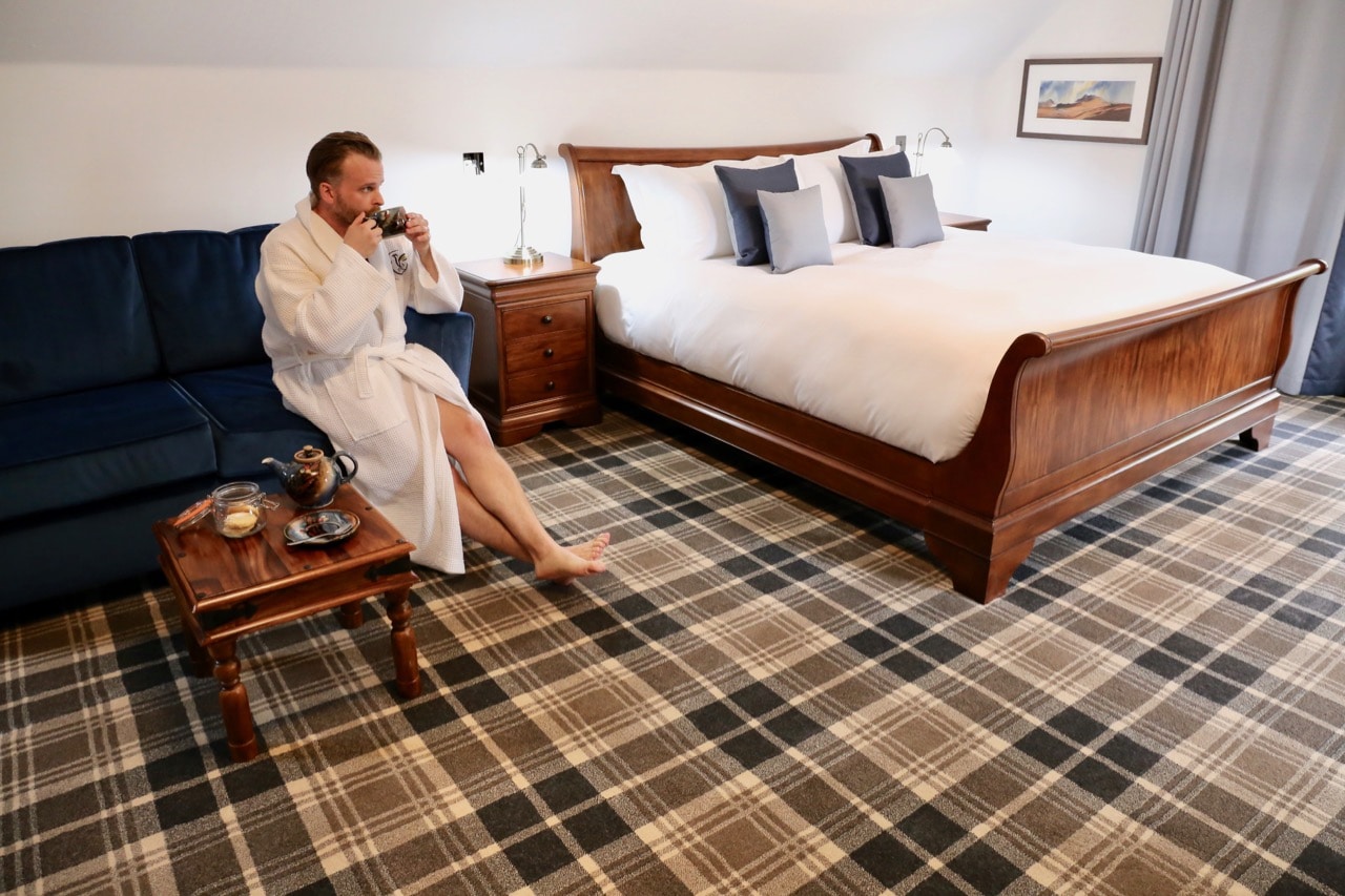 Edinbane Lodge's luxurious suites offer the best accommodation on the Isle of Skye.