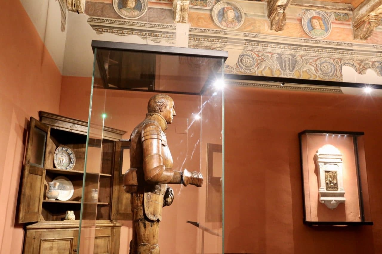 Museum of Palazzo Orsini features priceless artifacts.