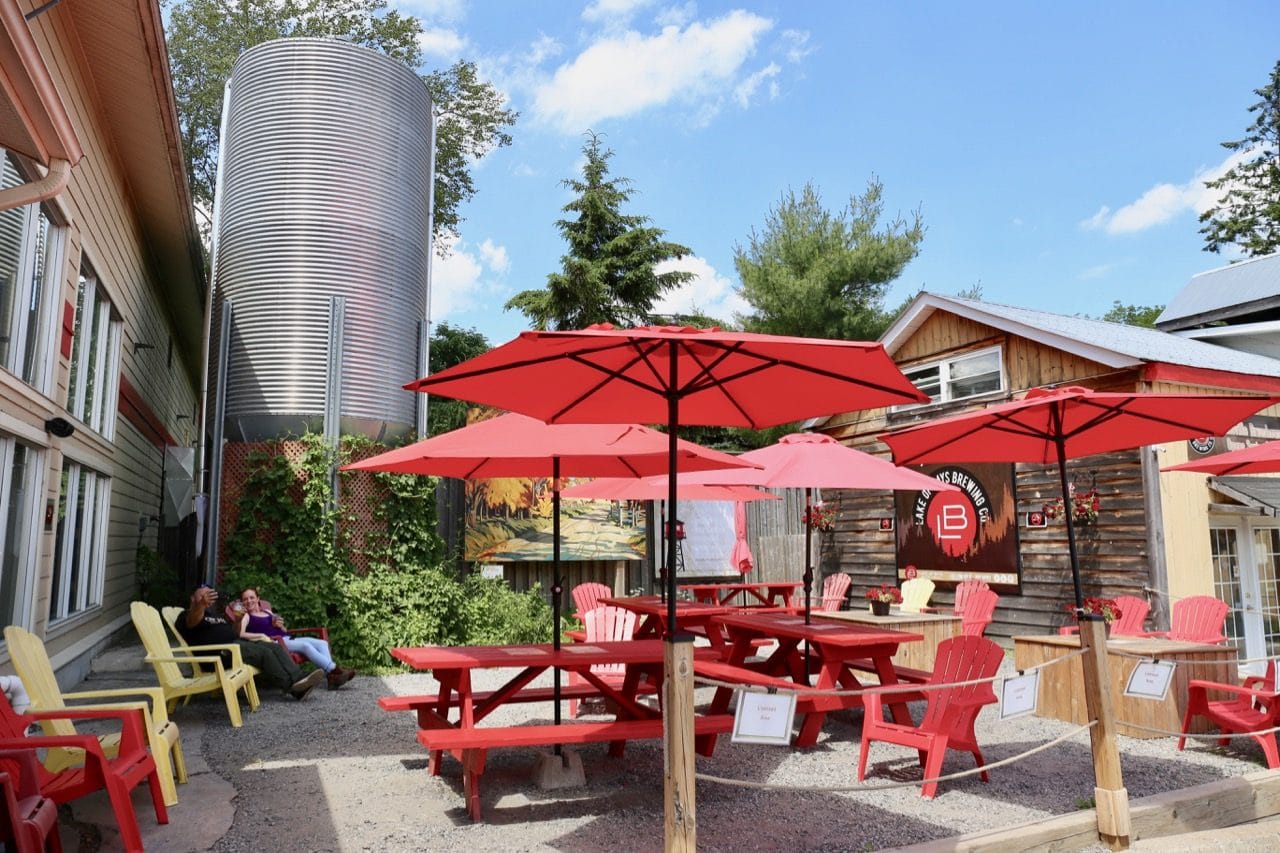 Lake of Bays Brewing is a popular attraction near Dorset.