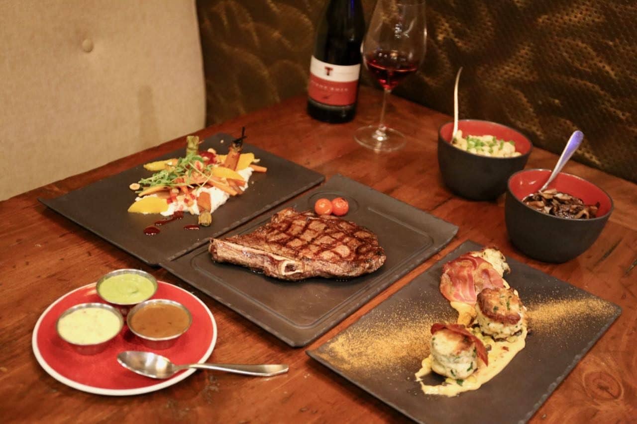 Enjoy a romantic steakhouse experience at Muskoka Chophouse.