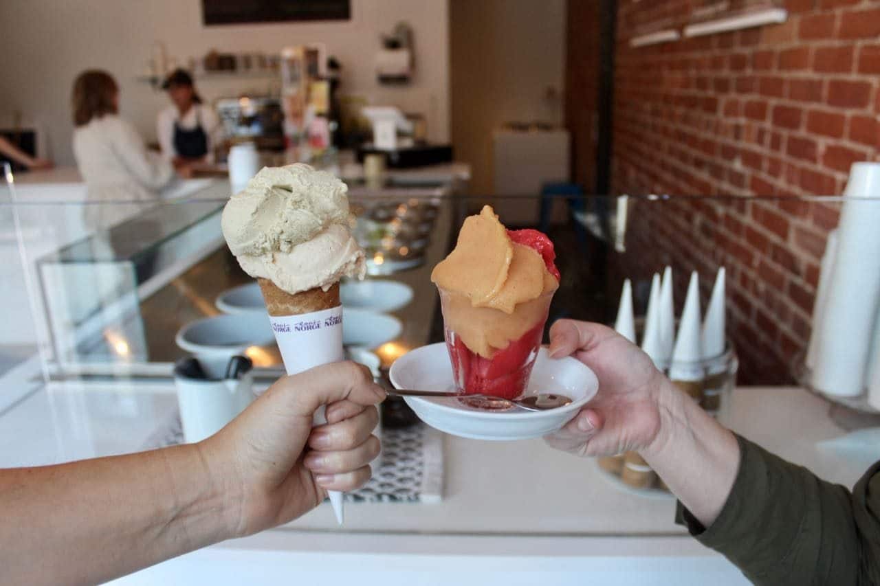 Futura Granita serves the best pistachio gelato in Toronto.