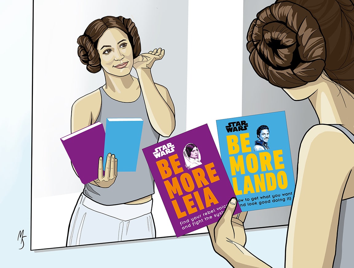 Star Wars Be More Leia & Be More Lando by DK Publishing.