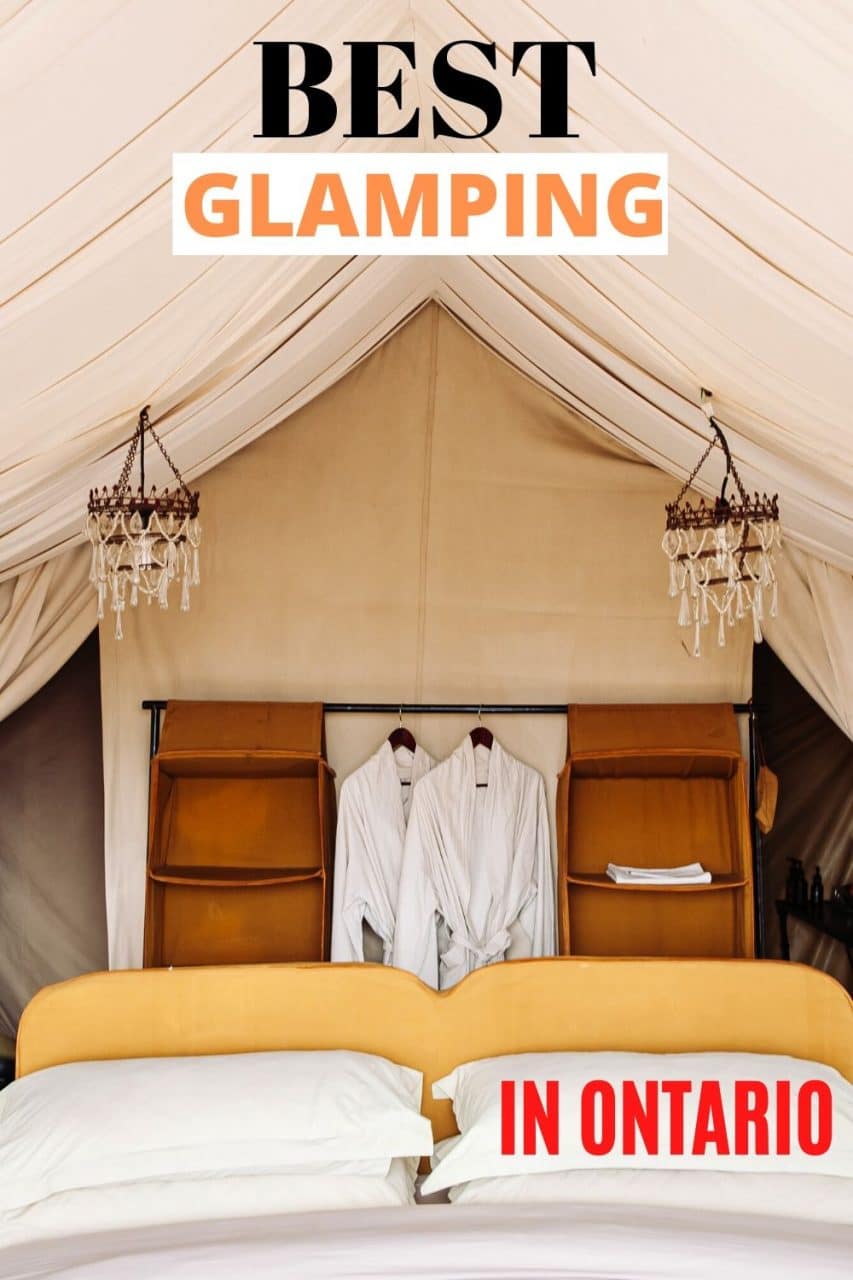 Save our Ontario Glamping Travel Guide to Pinterest!