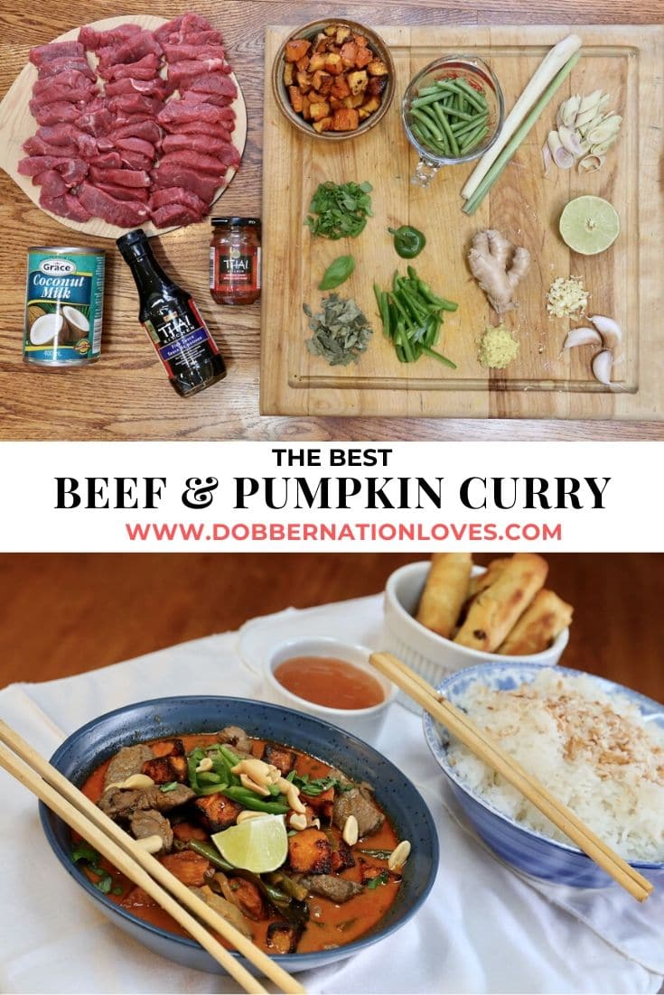 Easy Homemade Thai Beef And Pumpkin Curry Dobbernationloves