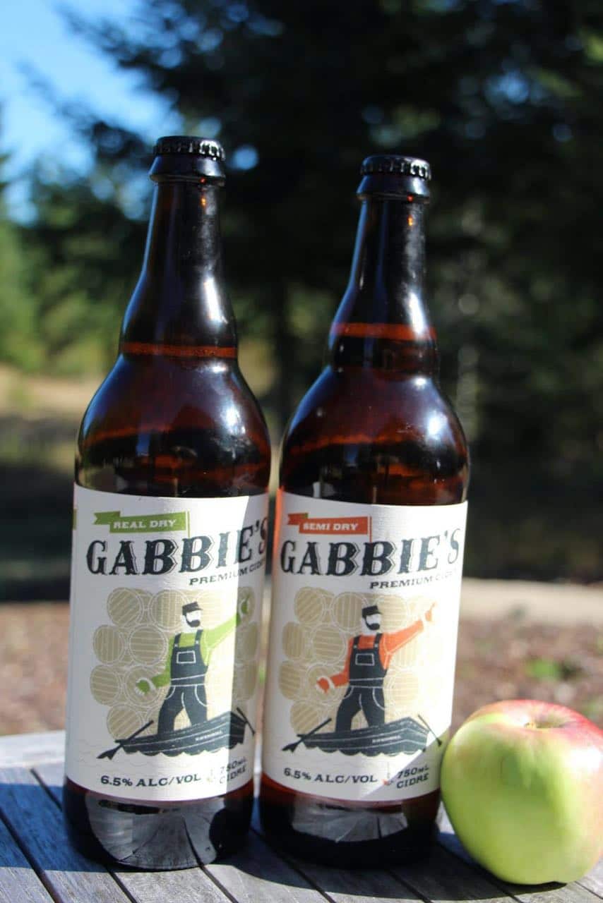 Ravenskill Orchard bottles cider on Gabriola Island. 