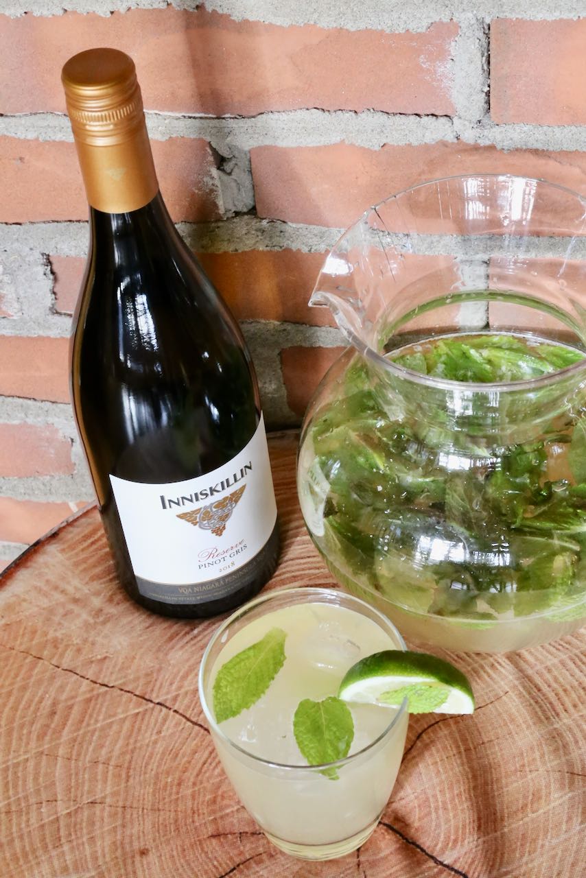 Pride Cocktails: Muddle white wine with mint and lime for this take on the mojito.