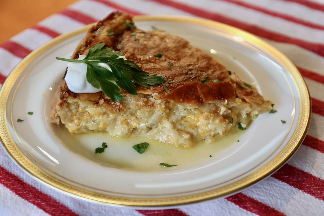 Old School Cheese and Onion Pie Recipe | dobbernationLOVES