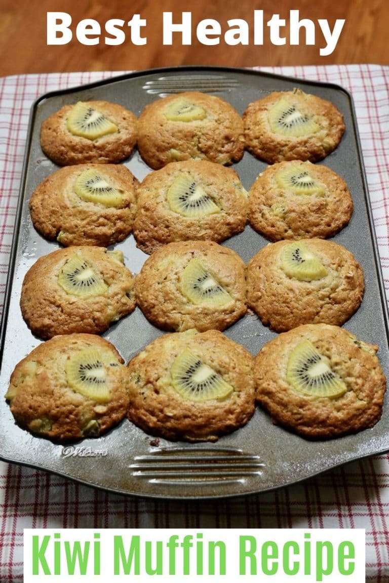 Healthy Kiwi Muffins Recipe - dobbernationLOVES