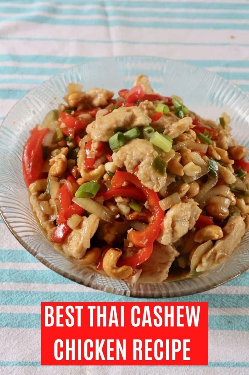 Gai Pad Med Mamuang Thai Cashew Chicken Recipe - dobbernationLOVES