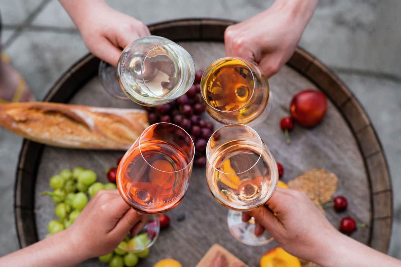 Sample the best Vancouver Island Wines on a winery tour with friends and family.