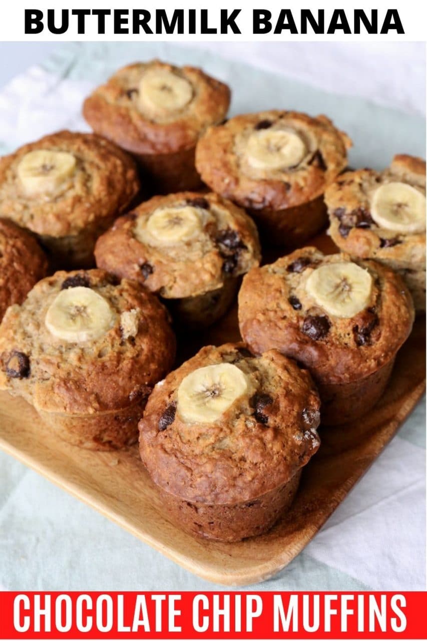 Save our Buttermilk Banana Muffins recipe to Pinterest!