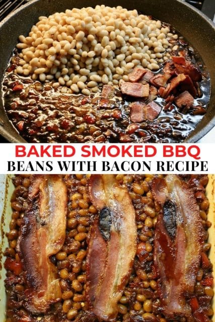 Southern Smoked Baked Beans with Bacon Recipe - dobbernationLOVES