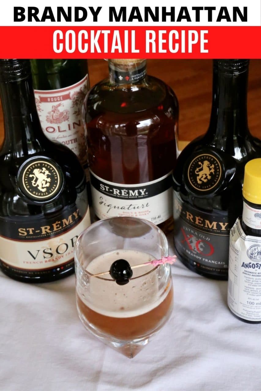 Save our Brandy Manhattan Cocktail recipe to Pinterest!
