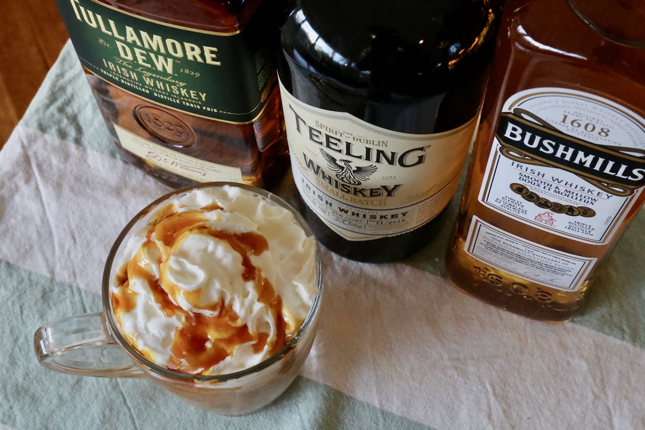 Transform our Iced Irish Coffee recipe into a dessert by adding 2 scoops of ice cream.