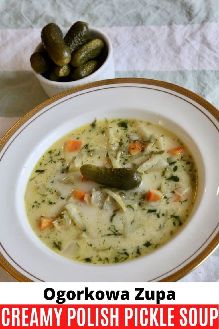 Ogorkowa Zupa: Creamy Polish Dill Pickle Soup Recipe - dobbernationLOVES