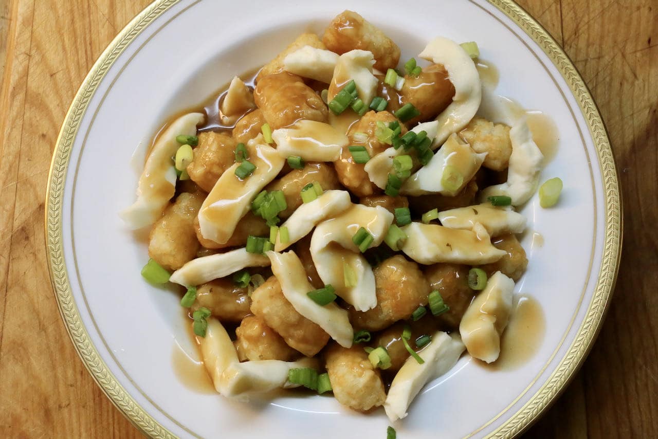 Serve Tater Tot Poutine as an appetizer or late night snack.