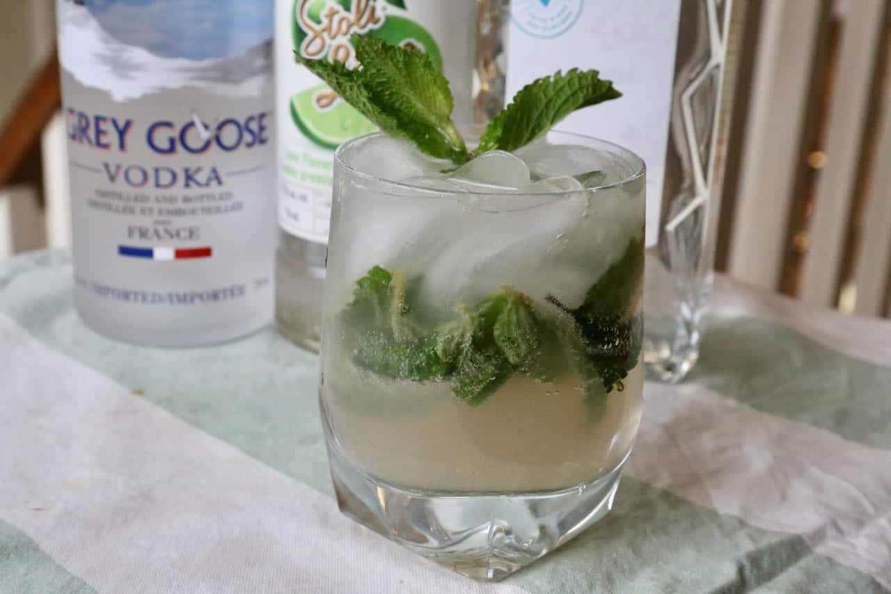 This mojito recipe is perfect for vodka lovers. 