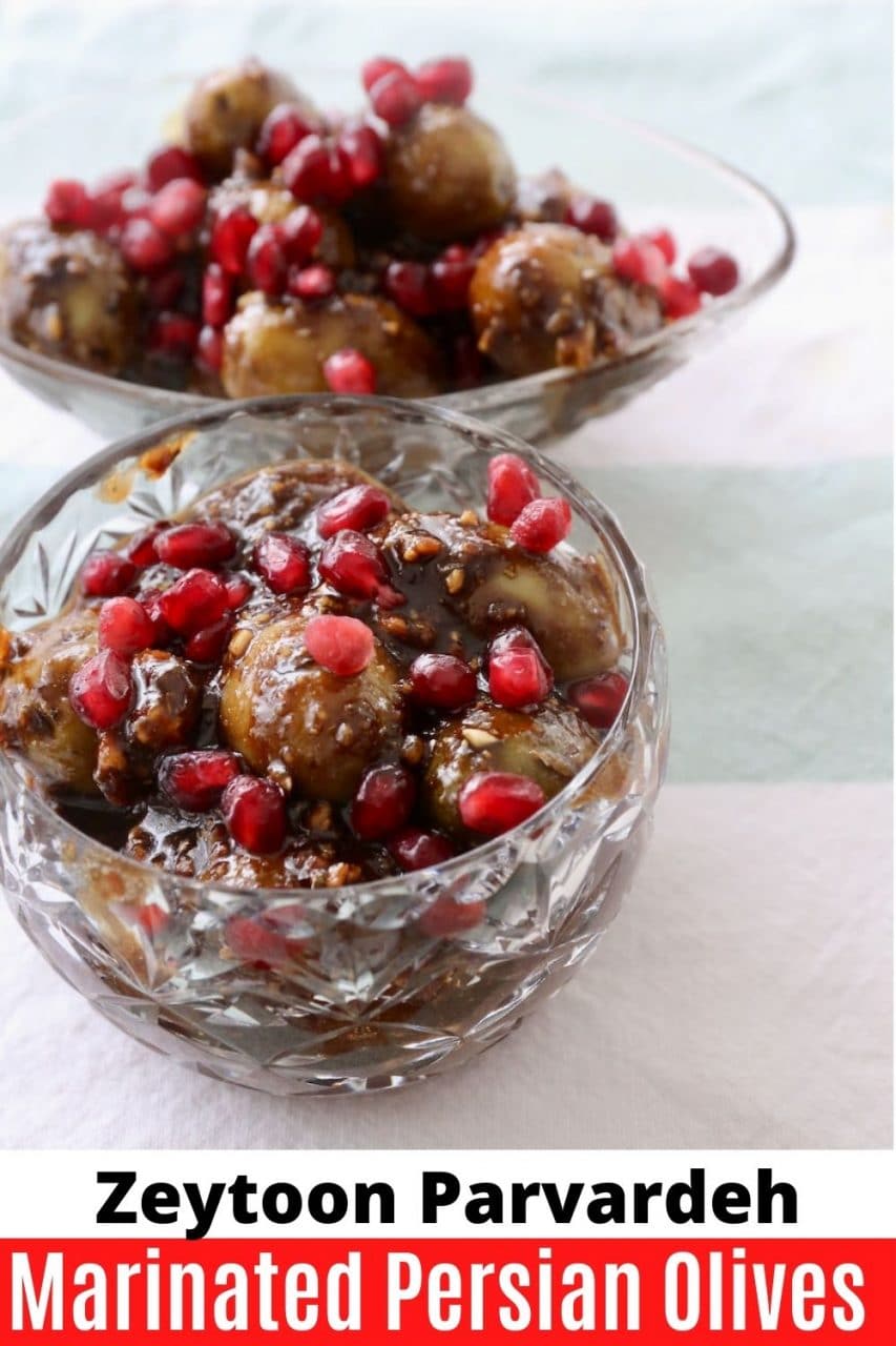 Save our Zeytoon Parvardeh Persian Olives recipe to Pinterest!