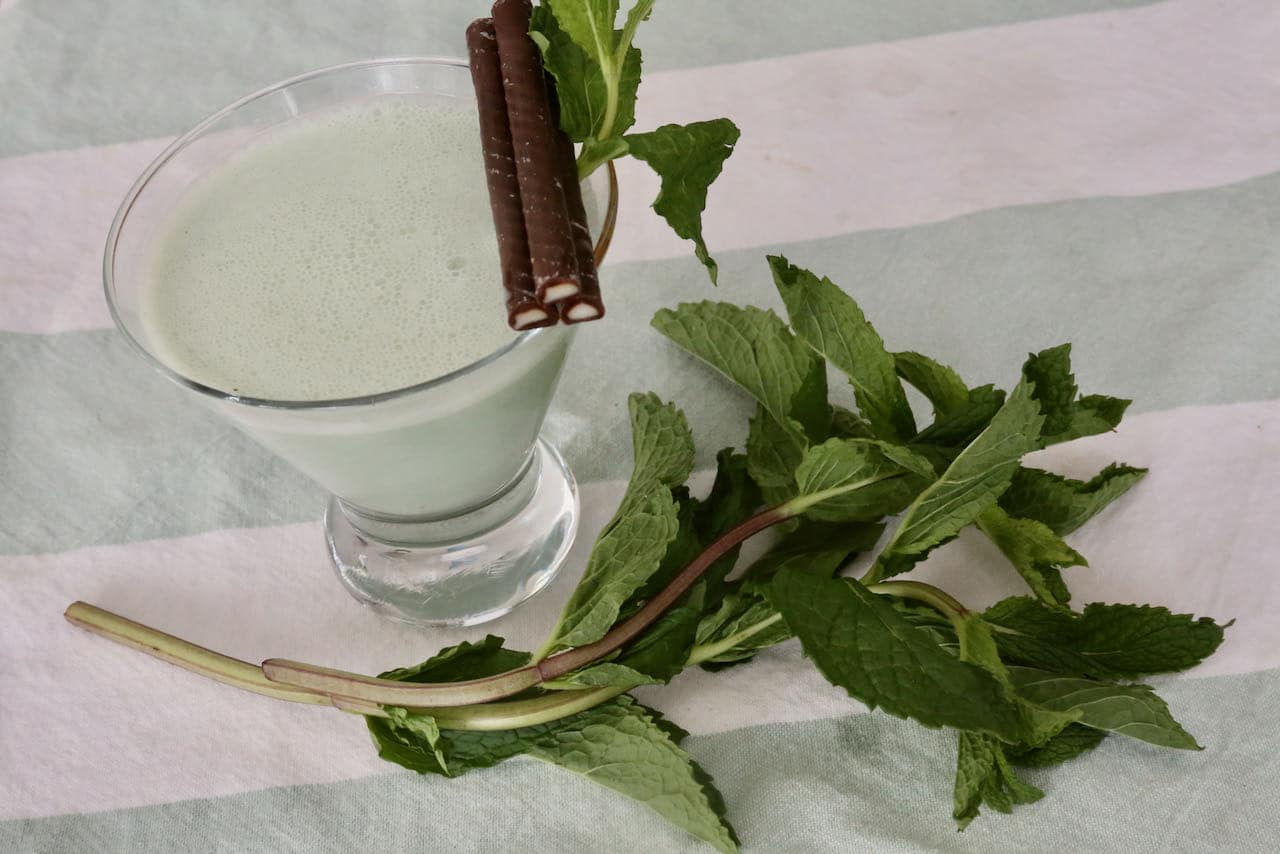 Mint Chocolate After Eight Cocktail Drink Recipe
