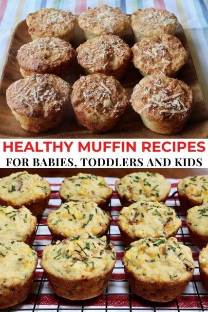 Best Easy Healthy Muffins For Kids Recipes | dobbernationLOVES
