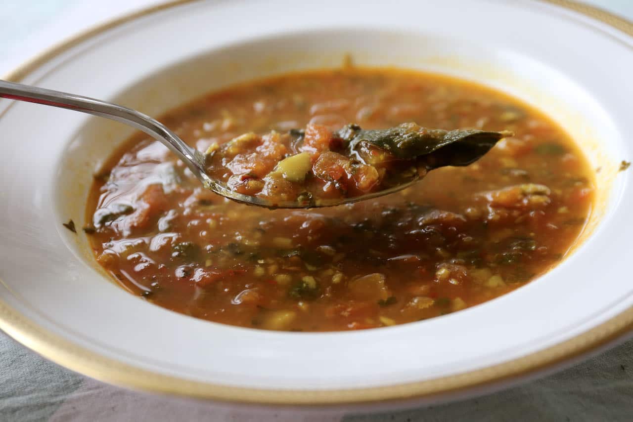 You've learned how to make the best Pepper Milagu Rasam South Indian Soup recipe.