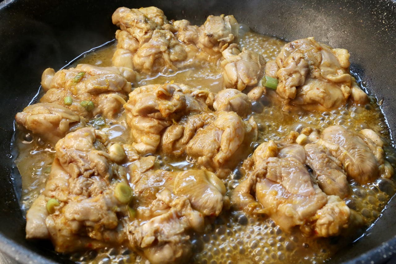 Ponzu chicken stir fry recipe.