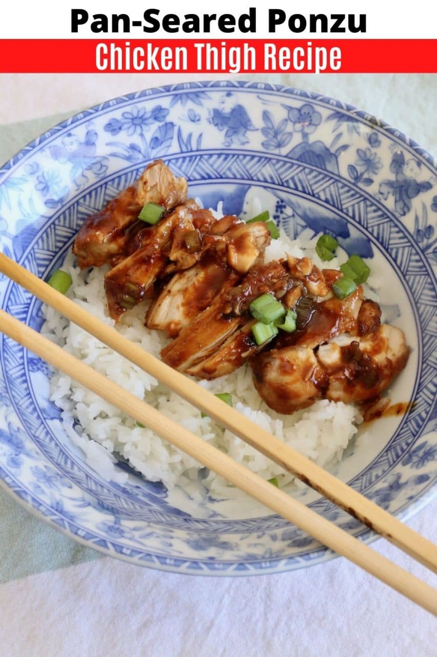 Save our Japanese Ponzu Chicken Stir Fry recipe to Pinterest!