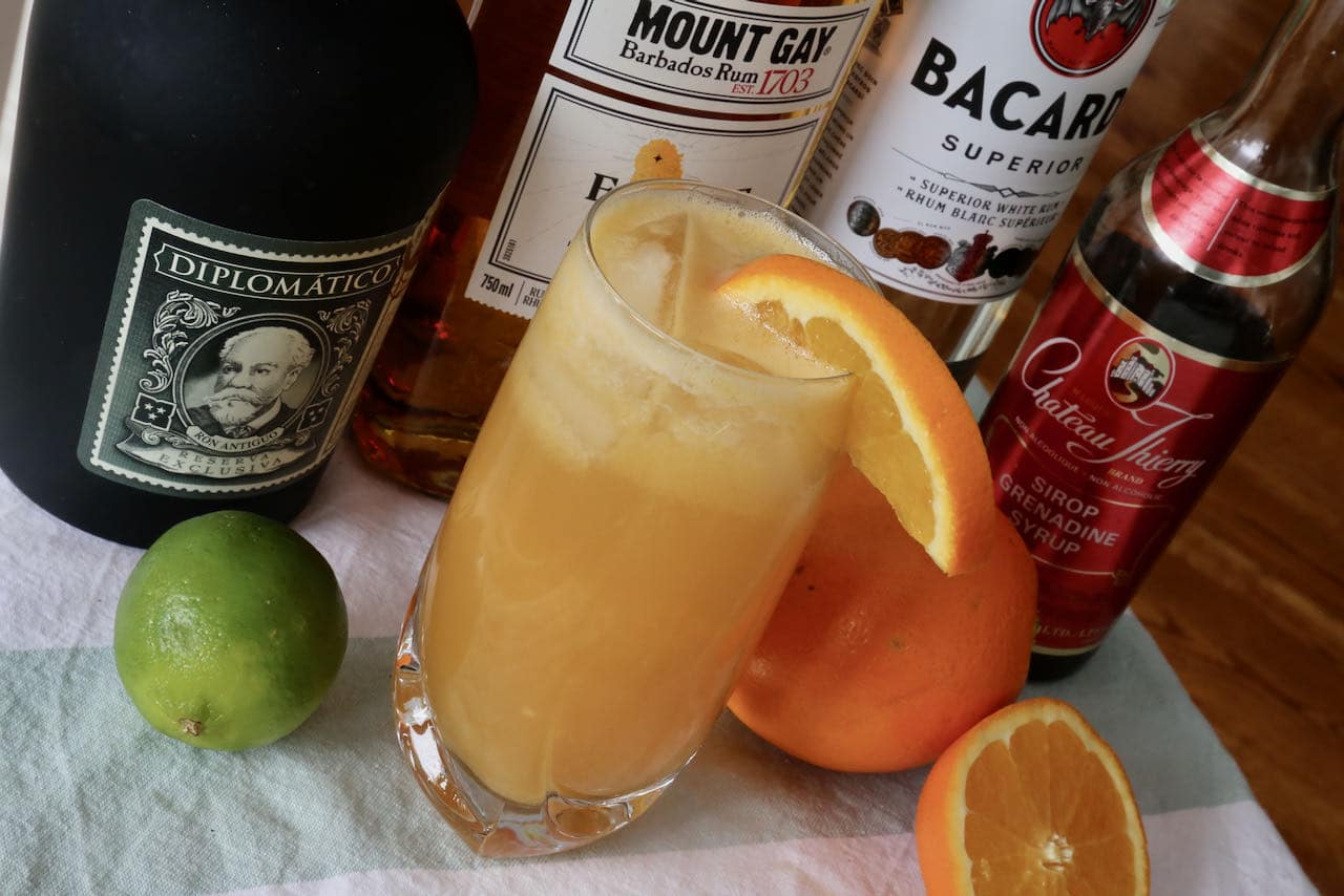 Rum and Orange Juice.