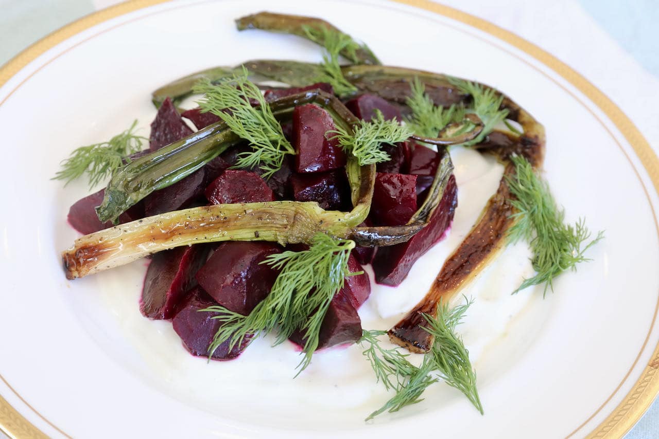 We love serving Beetroot Salad with Yogurt during the cold Fall and Winter season.