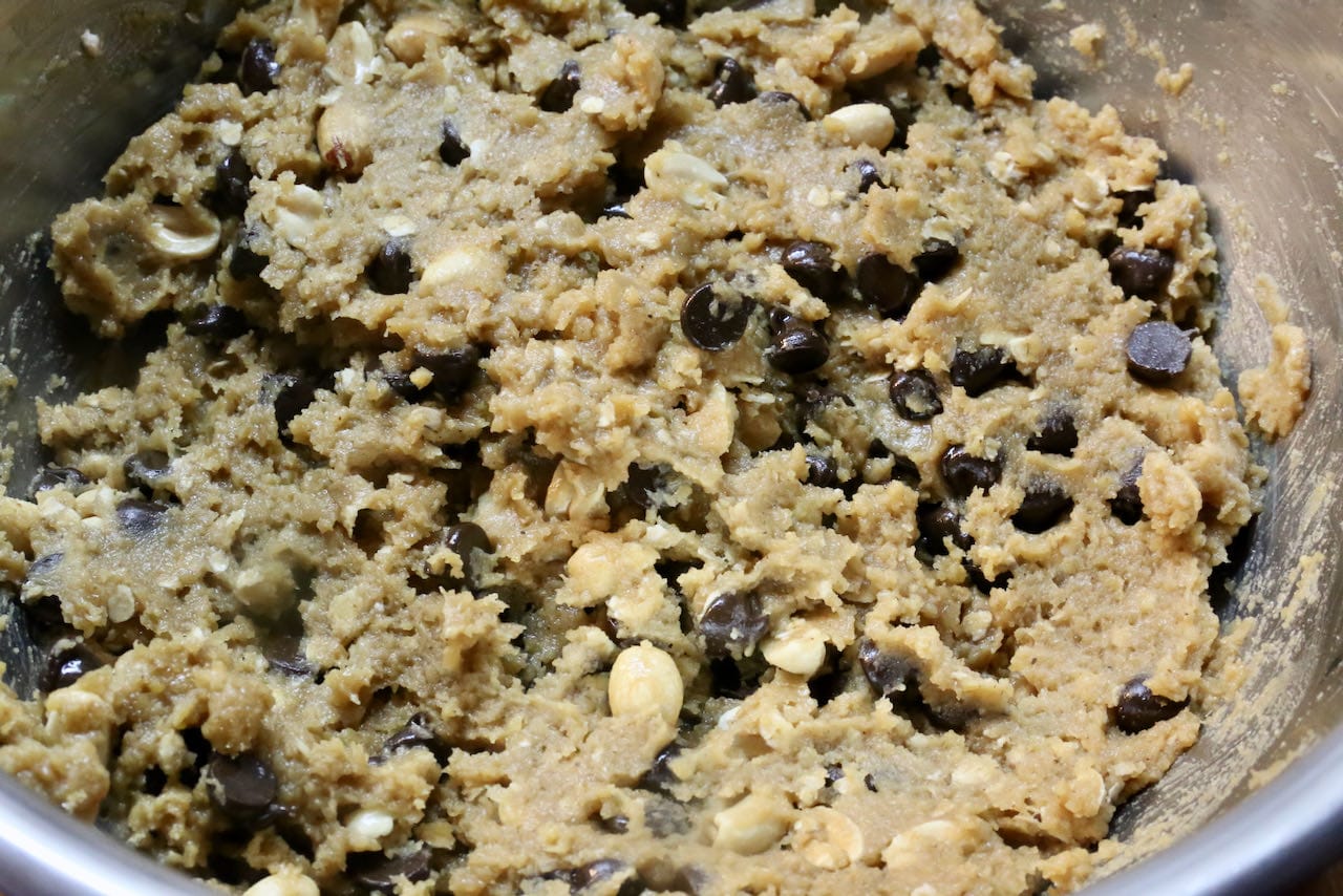 Chickpea Chocolate Chip Cookie dough.