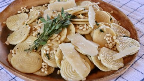 Stamped pasta: corzetti - La Receta de la Felicidad