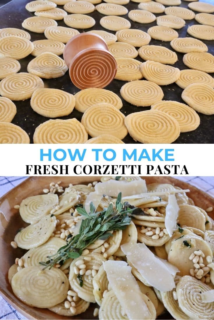 Corzetti — Nina's Pasta Project